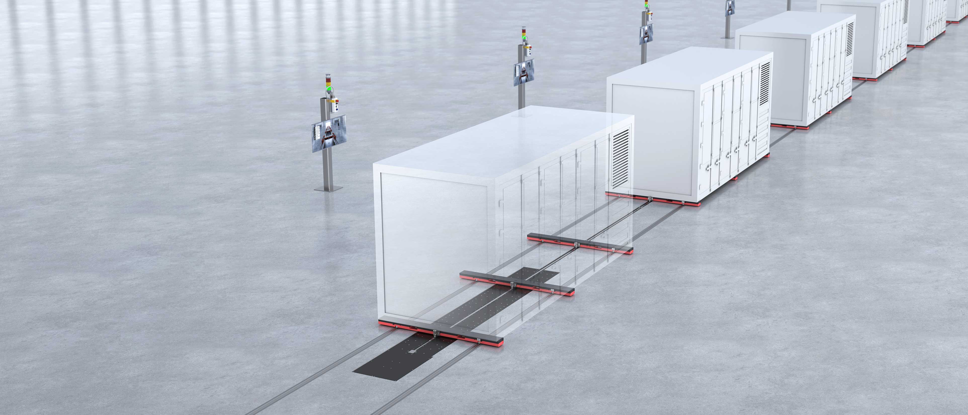 PulseTrack - The transport system for continuous flow production