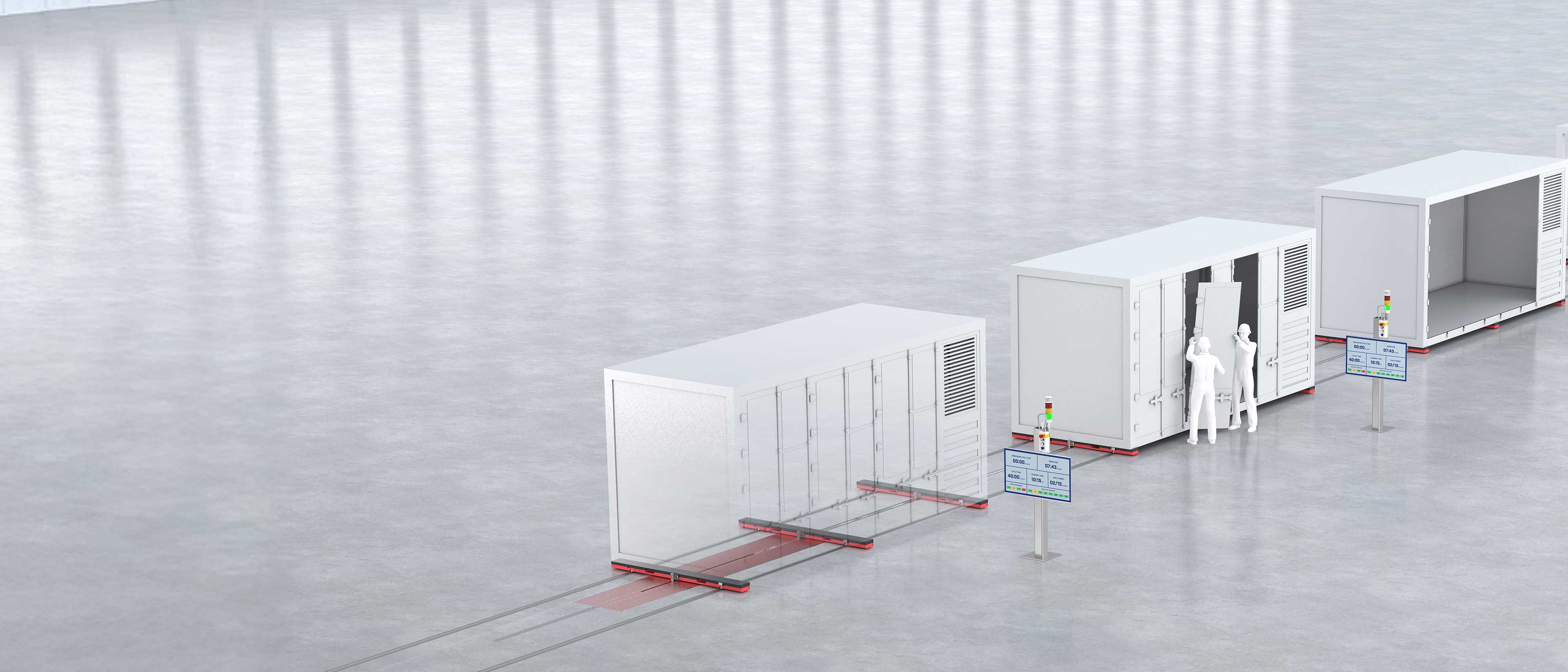 Angetriebene Transportsysteme