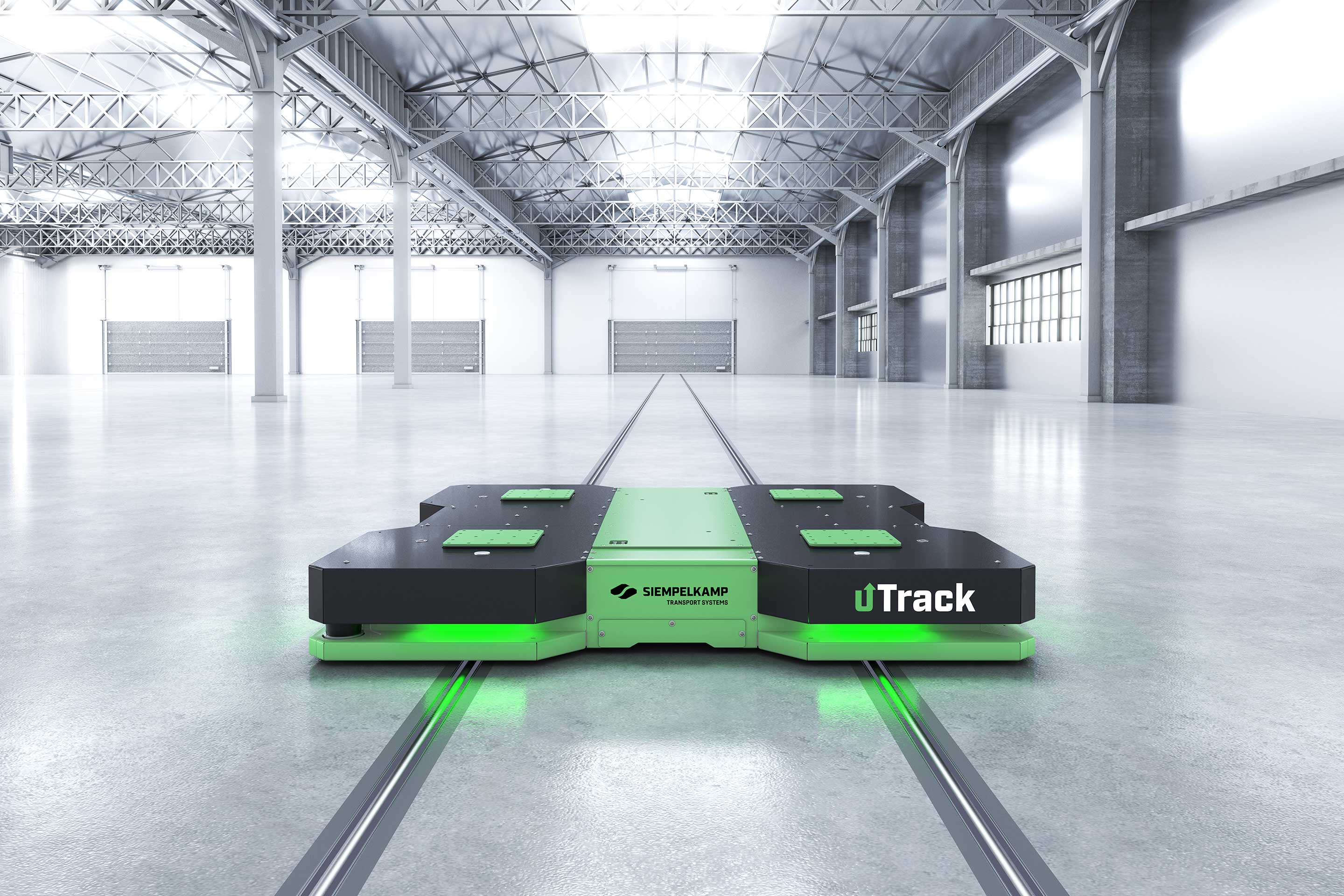 Fahrerlose Transportsysteme für die Produktion von Windkrafträdern