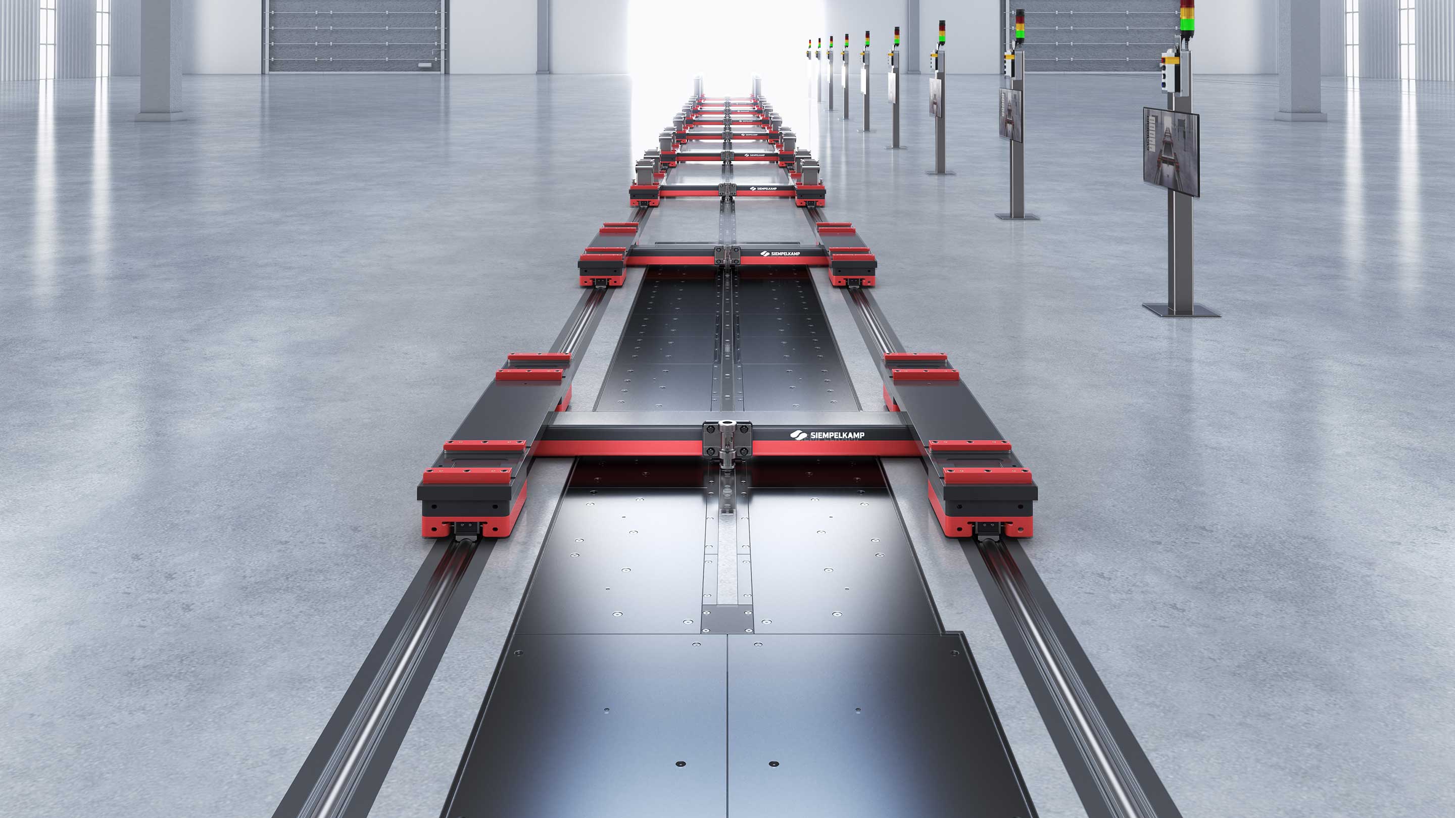 Angetriebene Transportsysteme